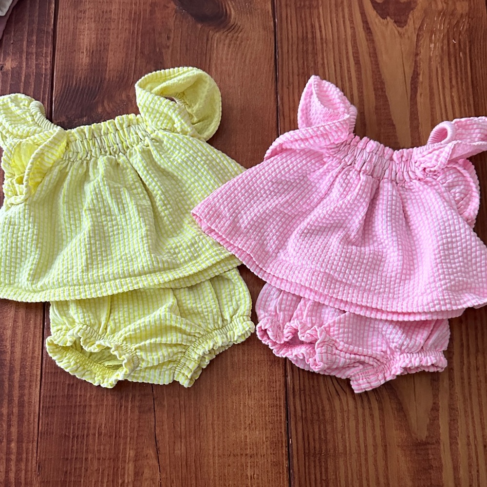Two Baby Girl Matching Sets